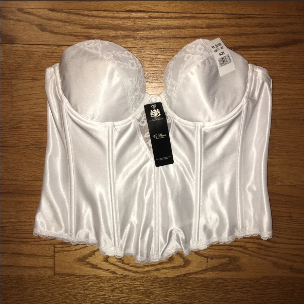 36C VA BIEN STRAPLESS PLUNGE BACKLESS BUSTIER